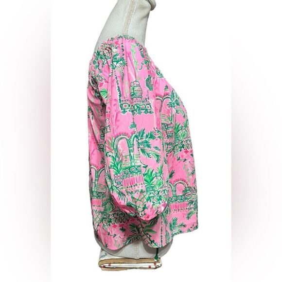 NTW Lilly Pulitzer Winifred top mandevilla baby size small - Picture 4 of 6